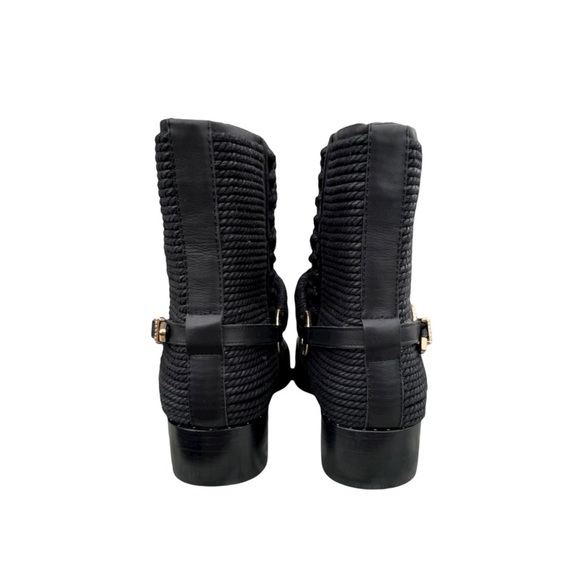 IVY KIRZHNER NWOB Leather Bond Engineer mid top boots in Black Size 9 - Picture 5 of 8